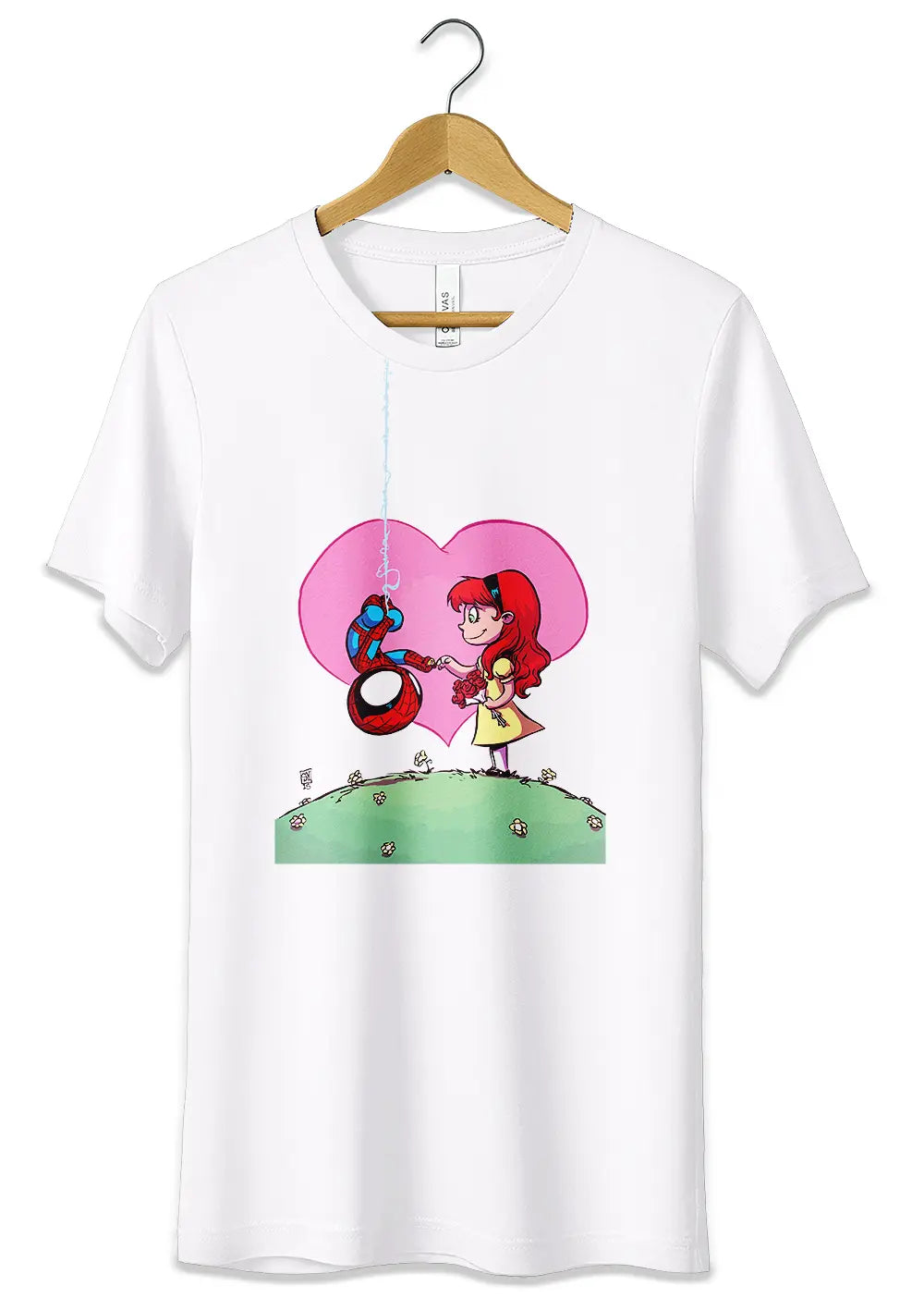 T-Shirt Maglietta Amore Spiderman Mary Jane T-Shirt CmrDesignStore
