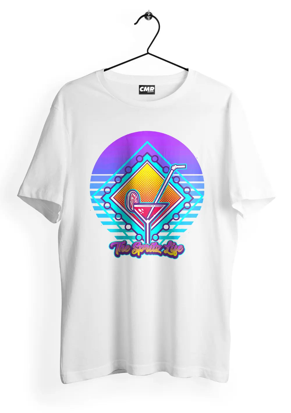 T-Shirt Maglietta Spritz Life Urban Oversize T-Shirt CmrDesignStore Fronte XS