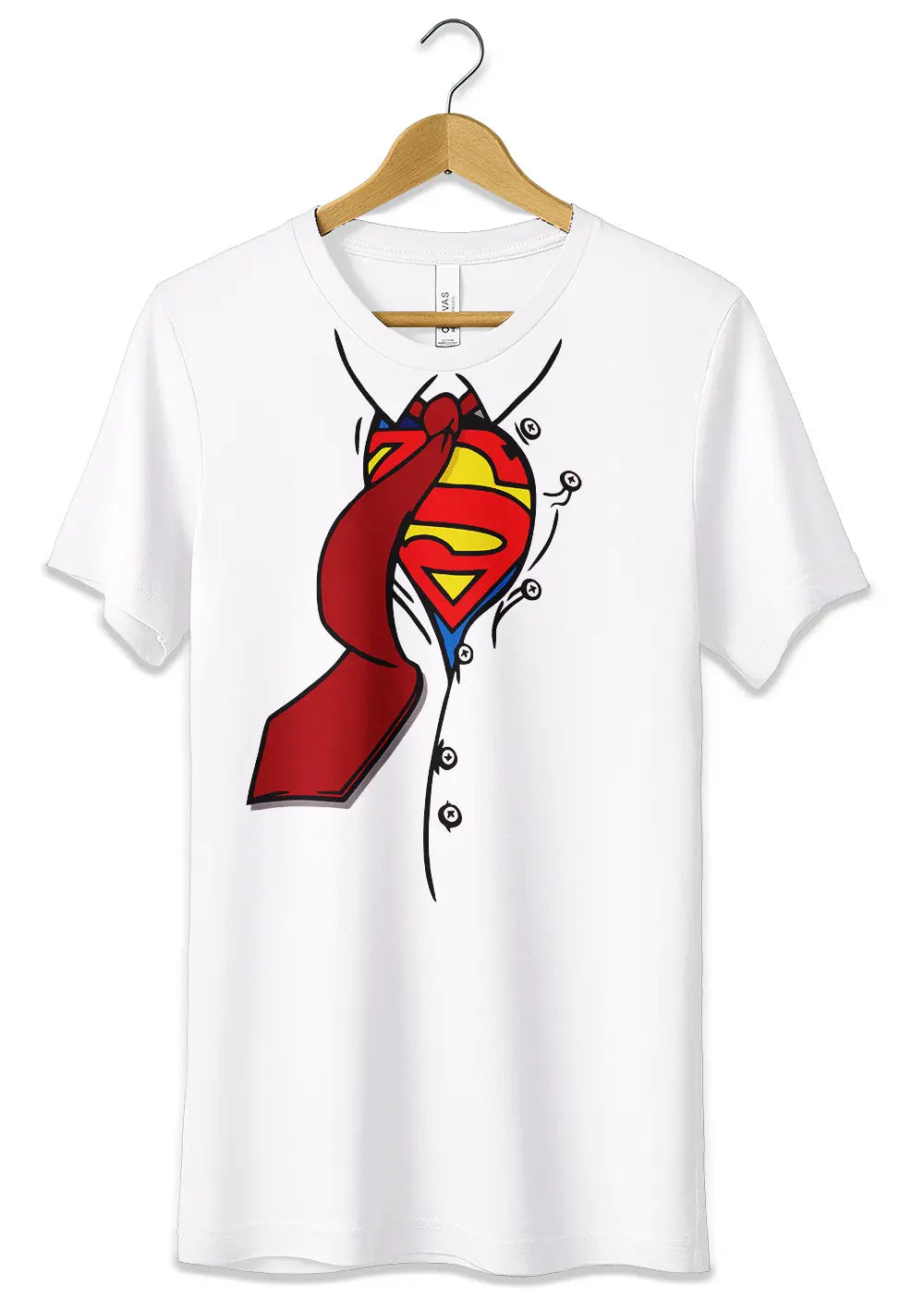 T-Shirt Maglietta Supereroi Superman Divertente T-Shirt CmrDesignStore