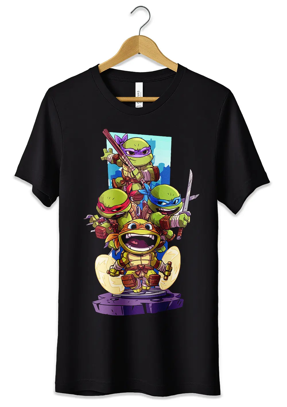 T-Shirt Maglietta Tartarughe Ninja Cartoons Style T-Shirt CmrDesignStore