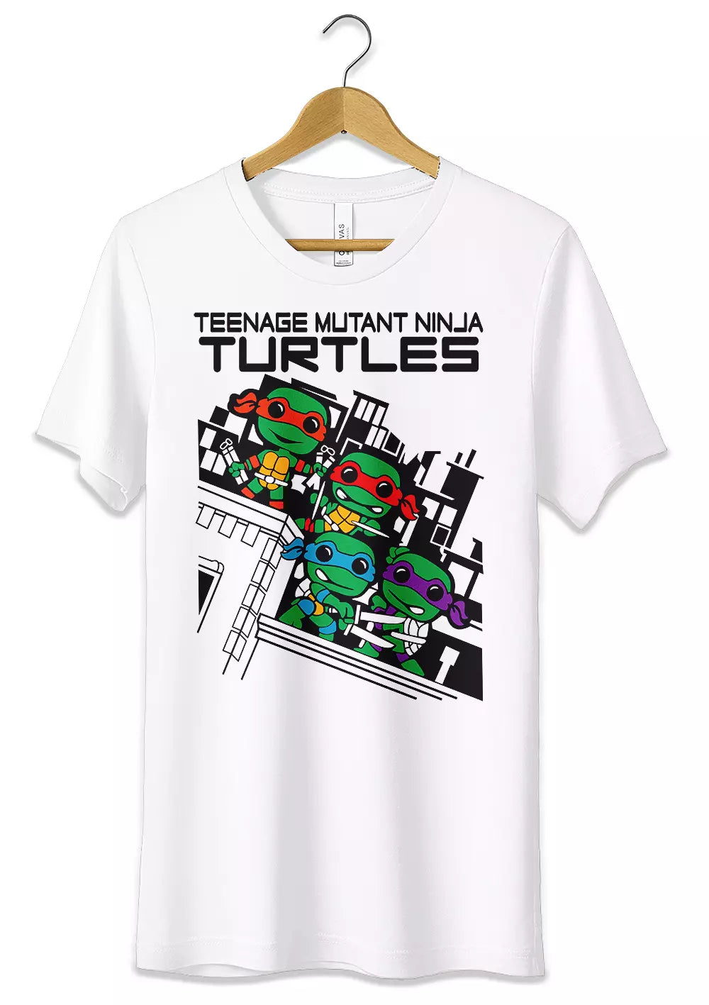 T-Shirt Maglietta Tartarughe Ninja Cartoni Animati T-Shirt CmrDesignStore