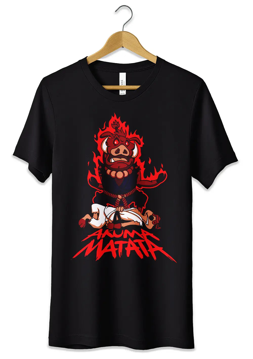 T-Shirt Maglietta Timon e Pumbaa Hakuna Matata T-Shirt CmrDesignStore Fronte 3/4 anni