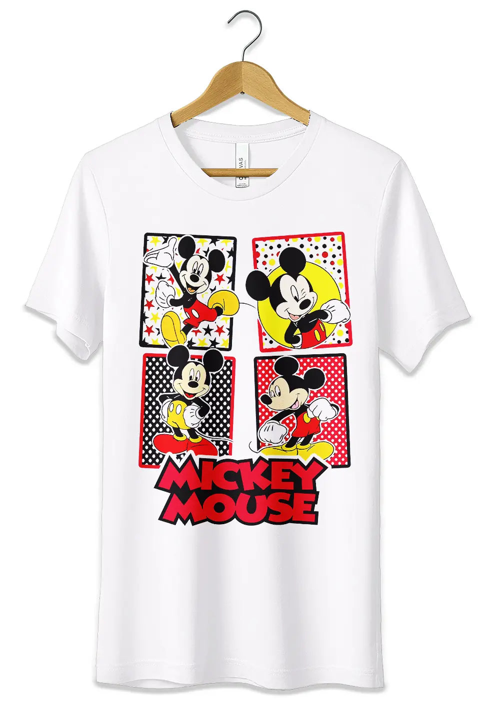 T-Shirt Maglietta Topolino Mickey Mouse T-Shirt CmrDesignStore