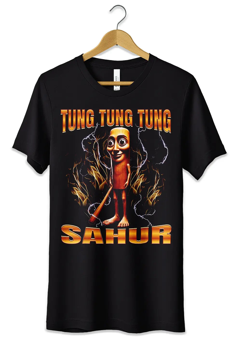 T-Shirt Maglietta Tung Tung Tung Sahur TikTok Brainrot T-Shirt CmrDesignStore