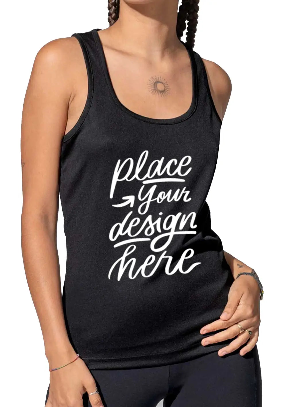 Canotte donna personalizzate Crea Canotta Palestra Yoga Sport