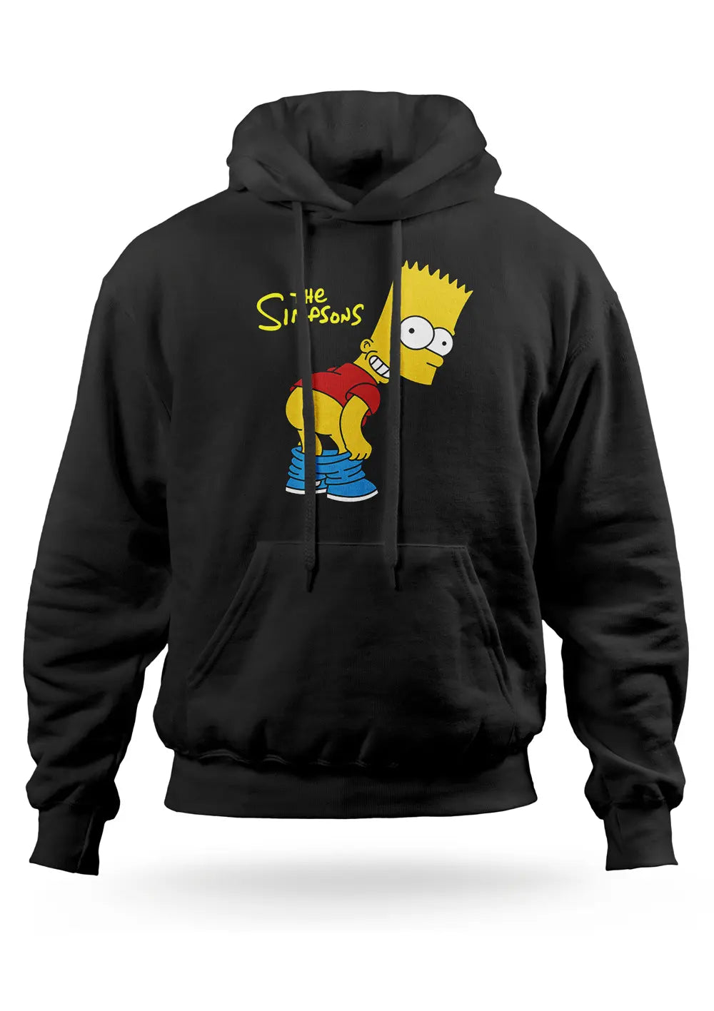 Felpa Con Cappuccio Bart Simpson Felpa CmrDesignStore   