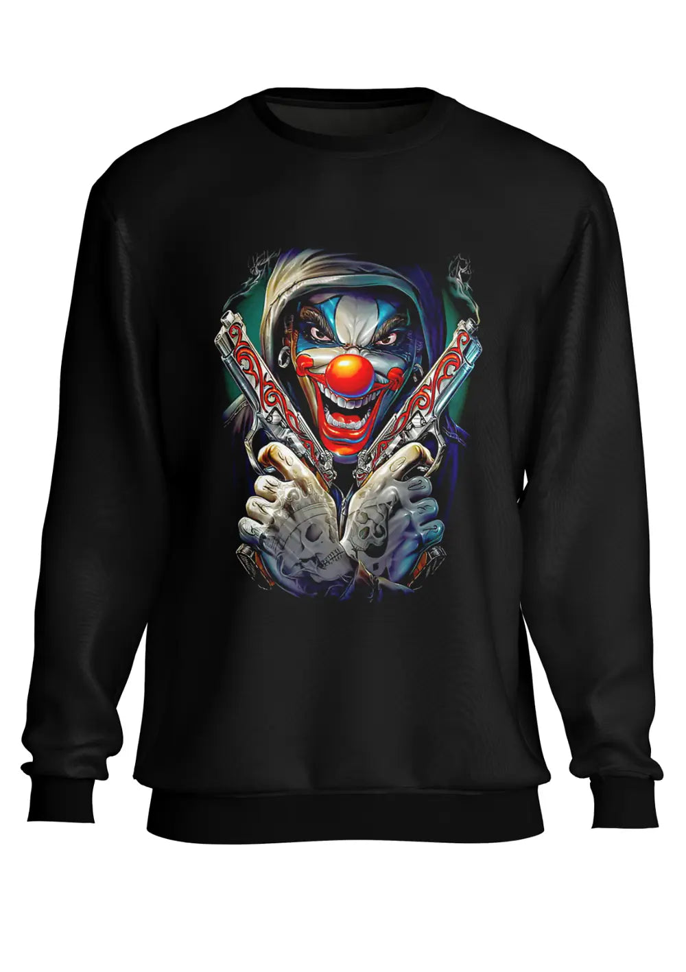 Felpa a Girocollo Buggy il Clown One Piece Anime