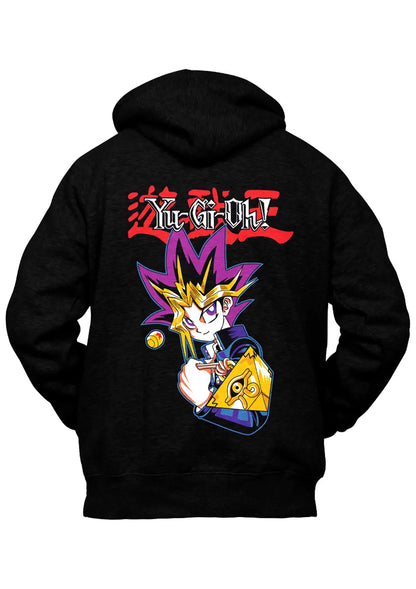 Felpa con cappuccio Yu-Gi-Oh! Anime Fronte e Retro Felpa CmrDesignStore