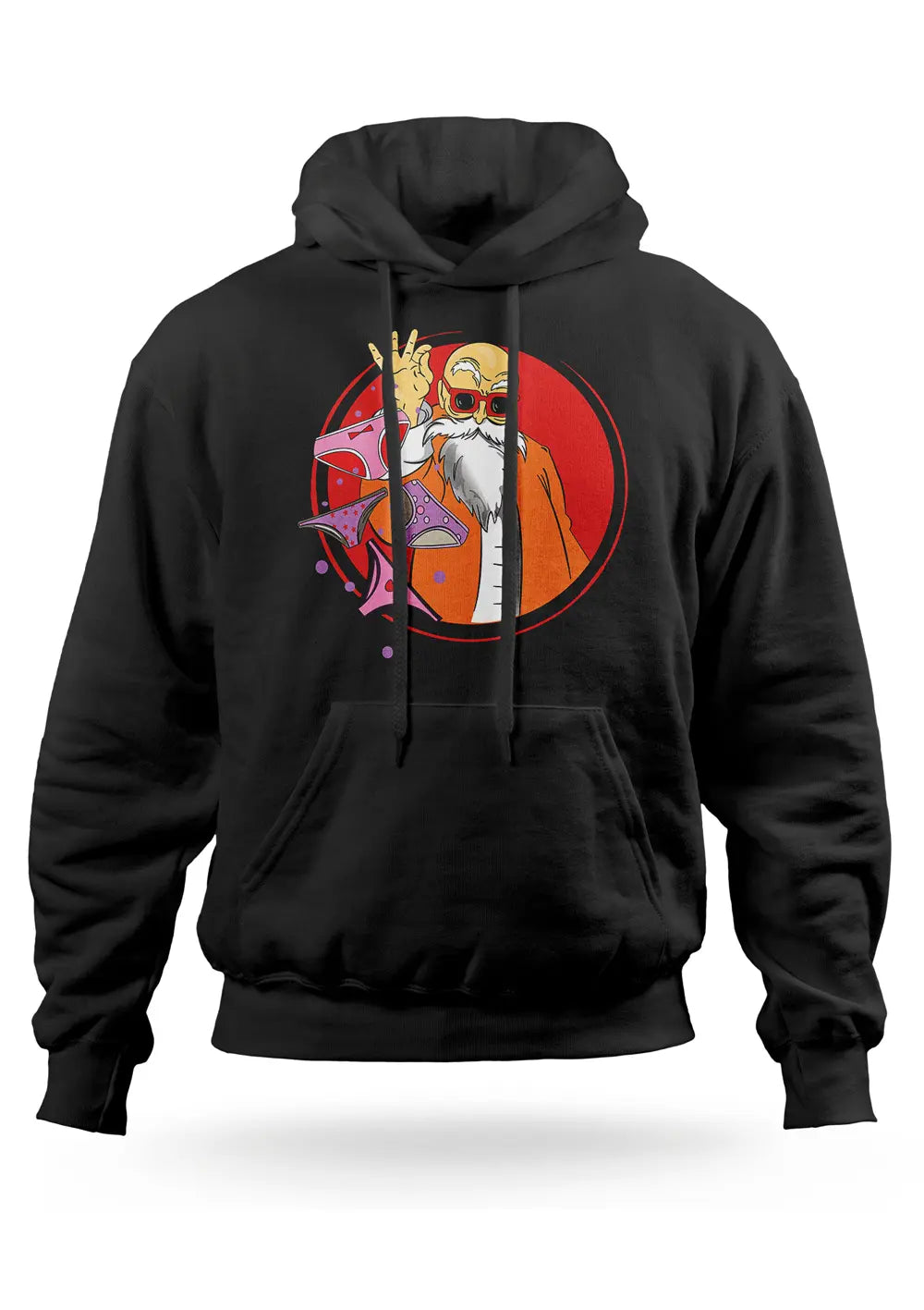 Felpa con cappuccio Genio Tartarughe Divertente Dragon Ball Anime Felpa CmrDesignStore   