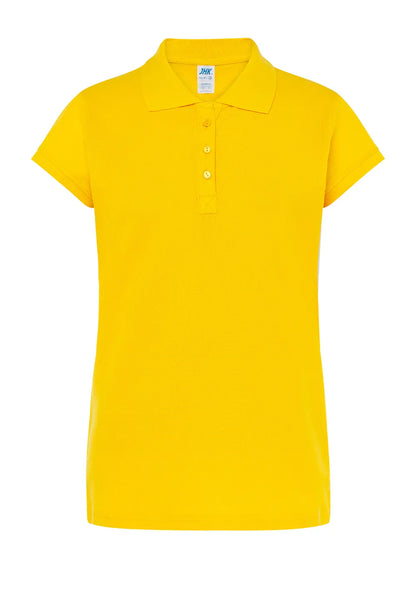 Polo da Donna con Stampe Personalizzate Polo CmrDesignStore S GIALLO 