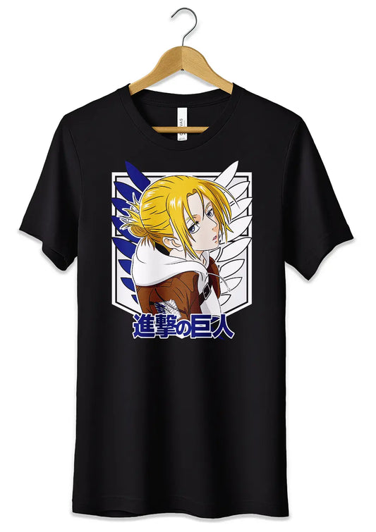 T-Shirt Maglietta Attack on Titan Annie Anime Fans T-Shirt CmrDesignStore   
