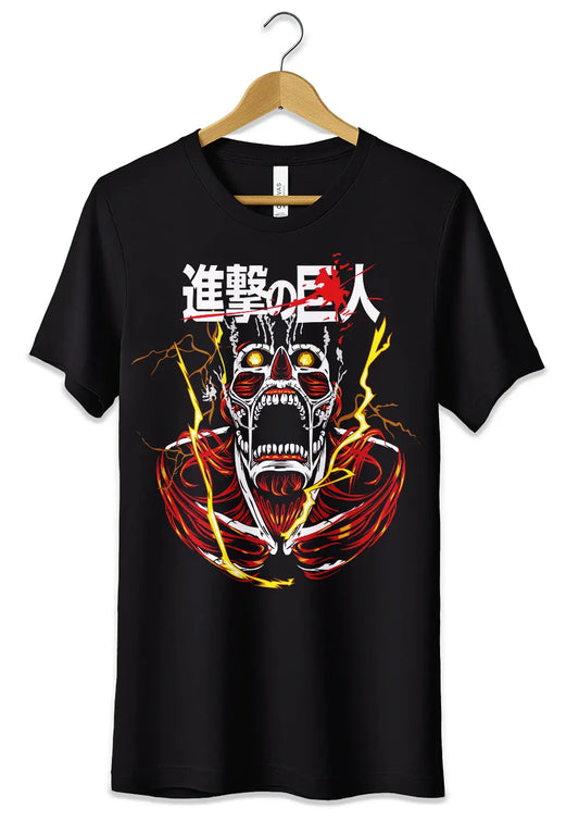 T-Shirt Maglietta Attacco dei Giganti Berthold Titan
