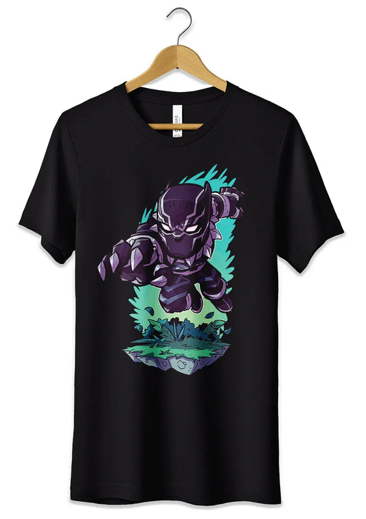 T-Shirt Maglietta Black Panther Supereroi T-Shirt CmrDesignStore   