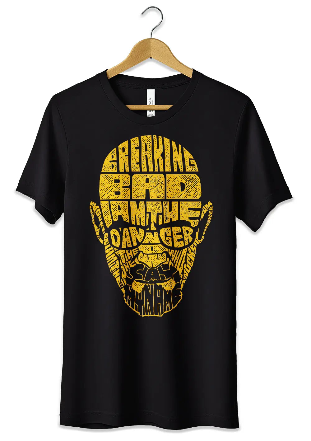 T-Shirt Maglietta Breaking Bad Walter White Heisenberg Stay Danger T-Shirt CmrDesignStore   