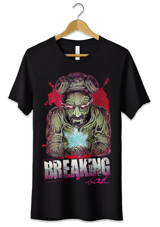 T-Shirt Maglietta Breaking Bad Heisenberg Serie TV T-Shirt CmrDesignStore   