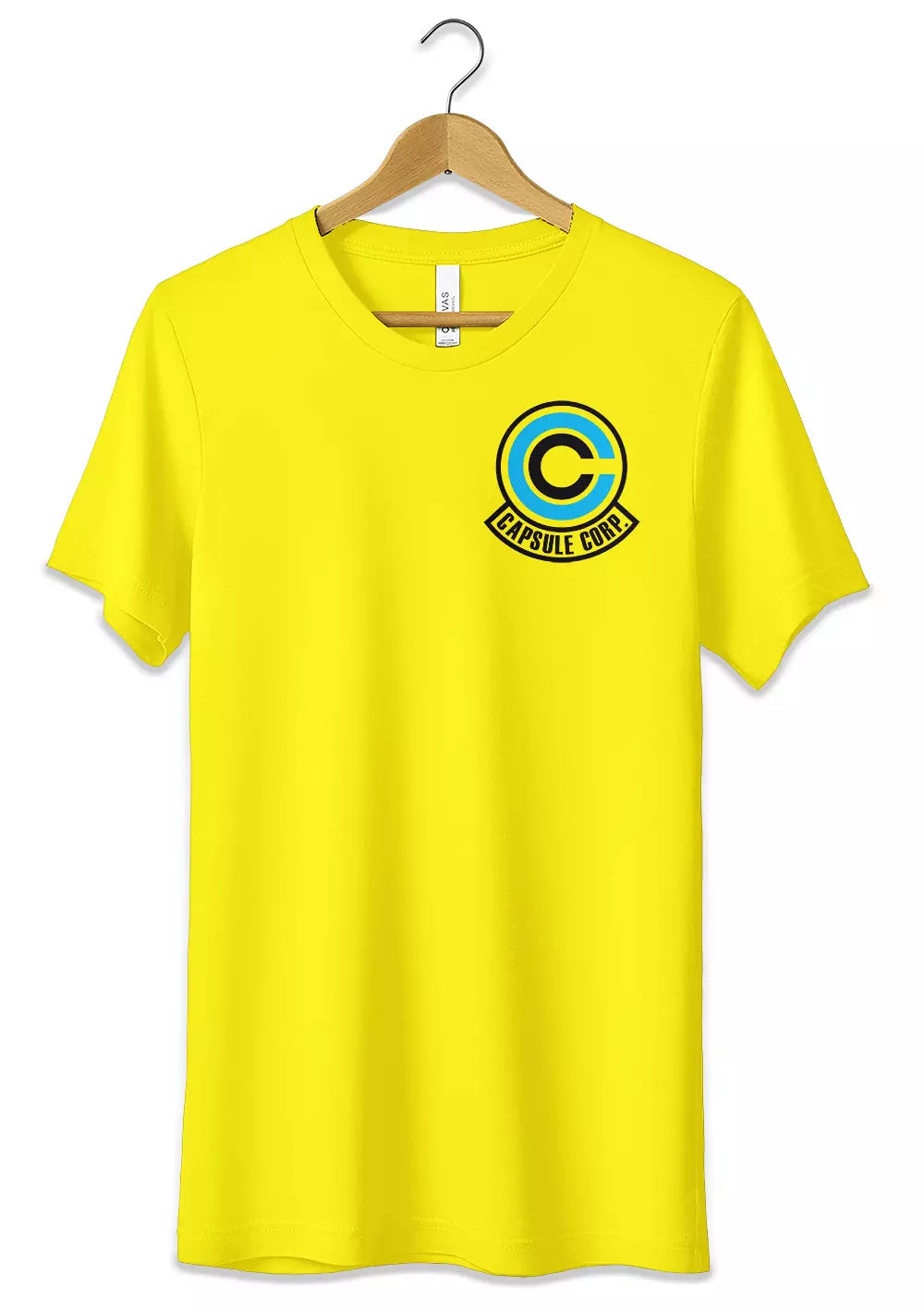 T-Shirt Maglietta Capsule Corp Bulma Dragon Ball T-Shirt CmrDesignStore 3/4 anni Giallo 