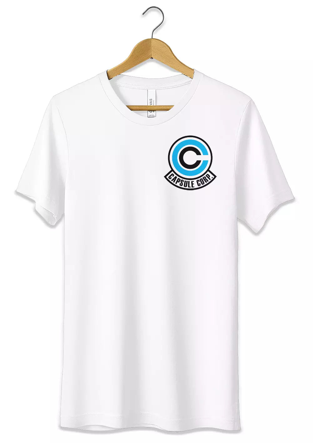 T-Shirt Maglietta Capsule Corp Bulma Dragon Ball T-Shirt CmrDesignStore S Bianco 