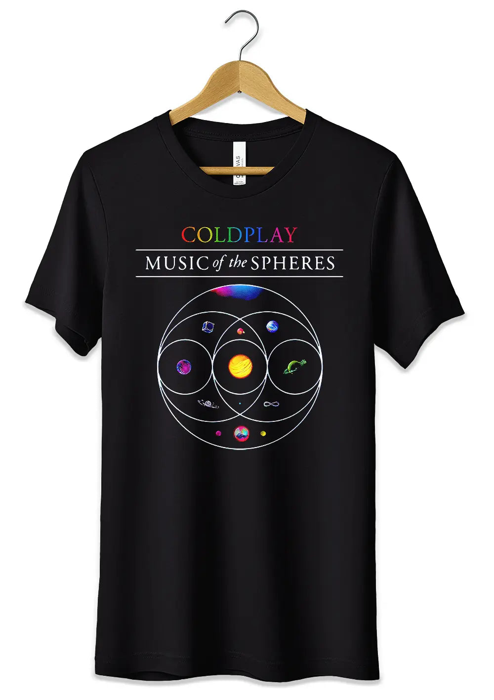 T Shirt Maglietta Coldplay Music Of The Spheres
