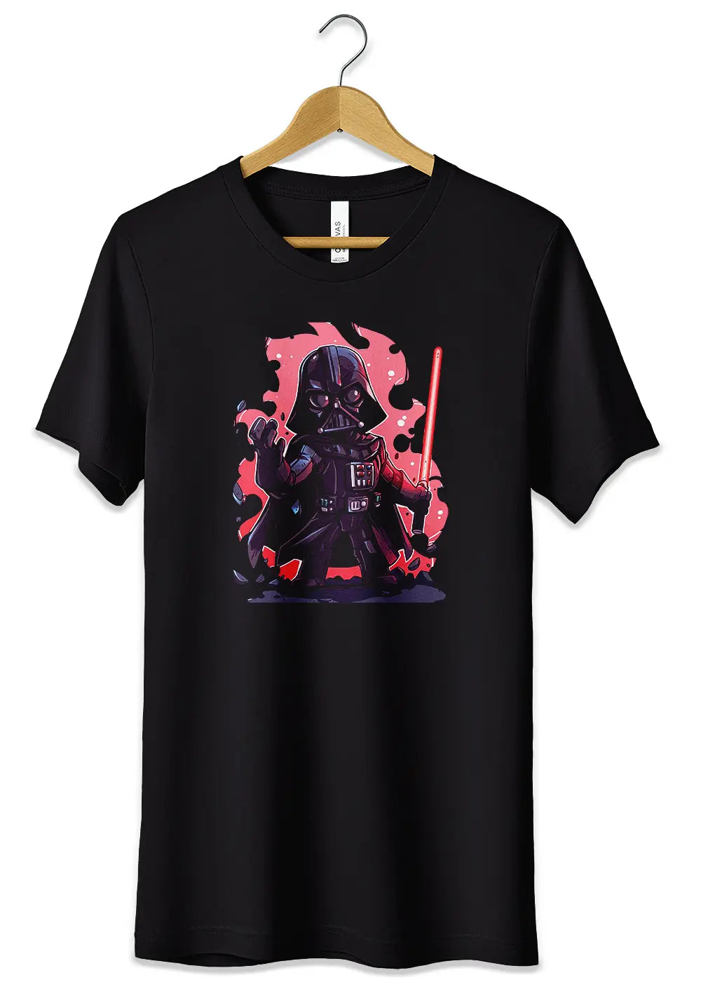 T-Shirt Maglietta Darth Vader Star Wars T-Shirt CmrDesignStore 3/4 anni Nero 