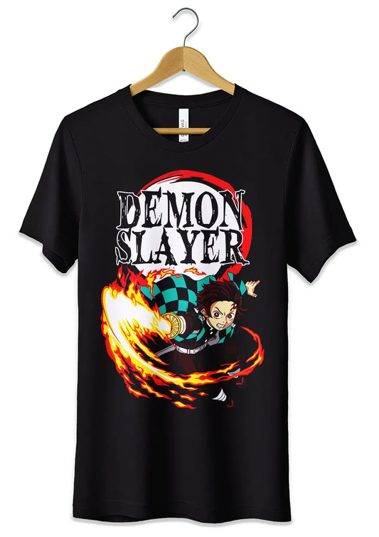 T-Shirt Maglietta Tanjiro Fans Demon Slayer Anime T-Shirt CmrDesignStore   