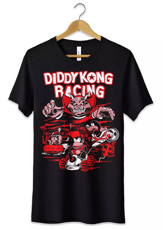 T-Shirt Maglietta Videogames Diddy Kong Racing, CmrDesignStore, T-Shirt, t-shirt-maglietta-videogames-diddy-kong-racing, CmrDesignStore