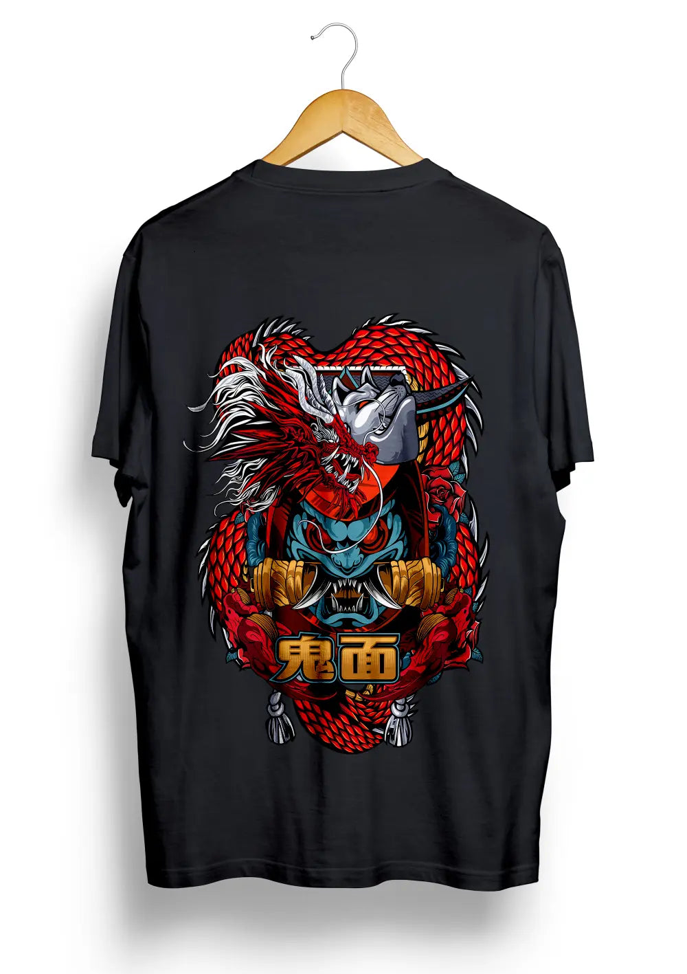 T-Shirt Maglietta Dragone Giapponese Tribale Urban Style, CmrDesignStore, T-Shirt, t-shirt-maglietta-dragone-giapponese-tribale-urban-style, CmrDesignStore