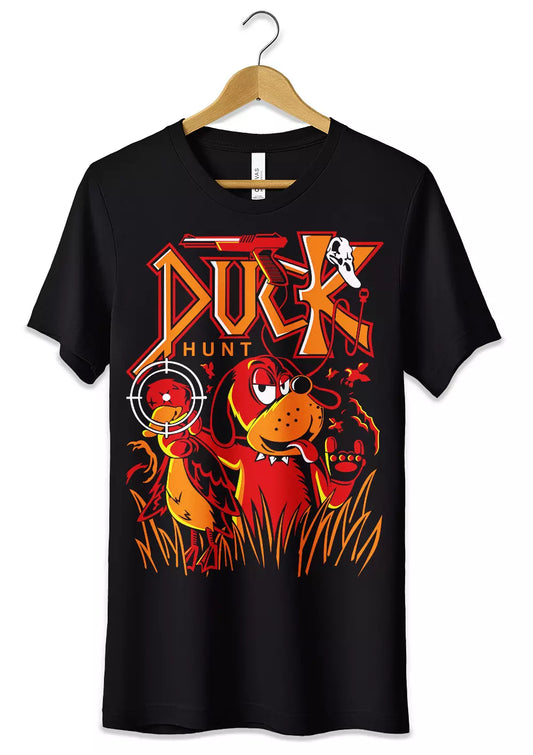 T-Shirt Maglietta Videogames Duck Hunt T-Shirt CmrDesignStore   