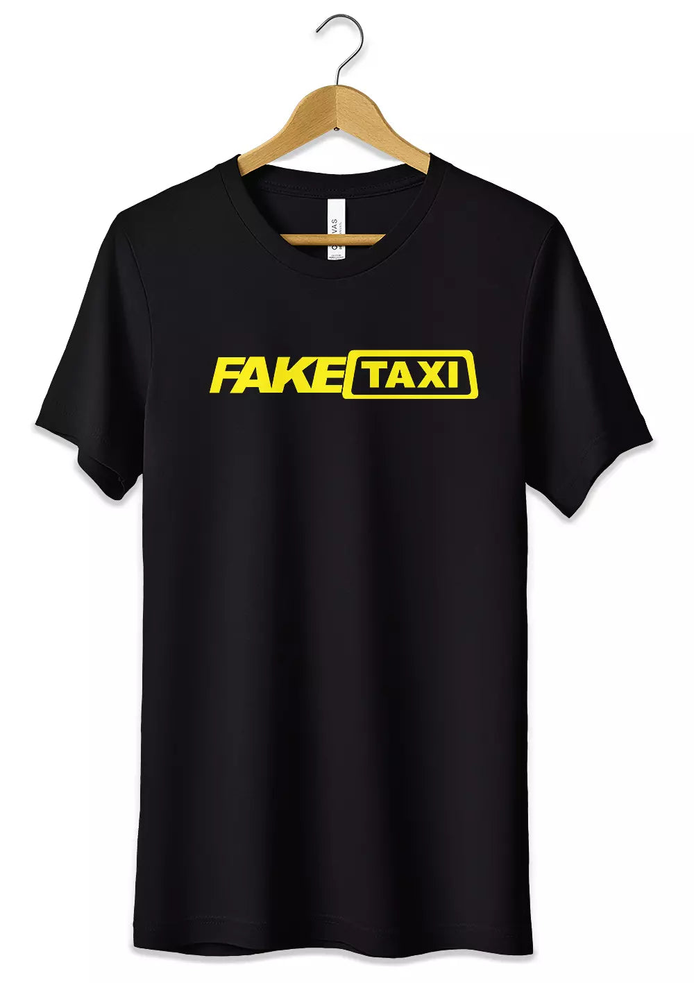 T-Shirt Funny Fake Taxi Maglietta 100% Cotone Idea Regalo T-Shirt CmrDesignStore 3/4 anni Nero 