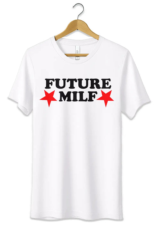 T-Shirt Maglietta Future Milf Divertente T-Shirt CmrDesignStore   