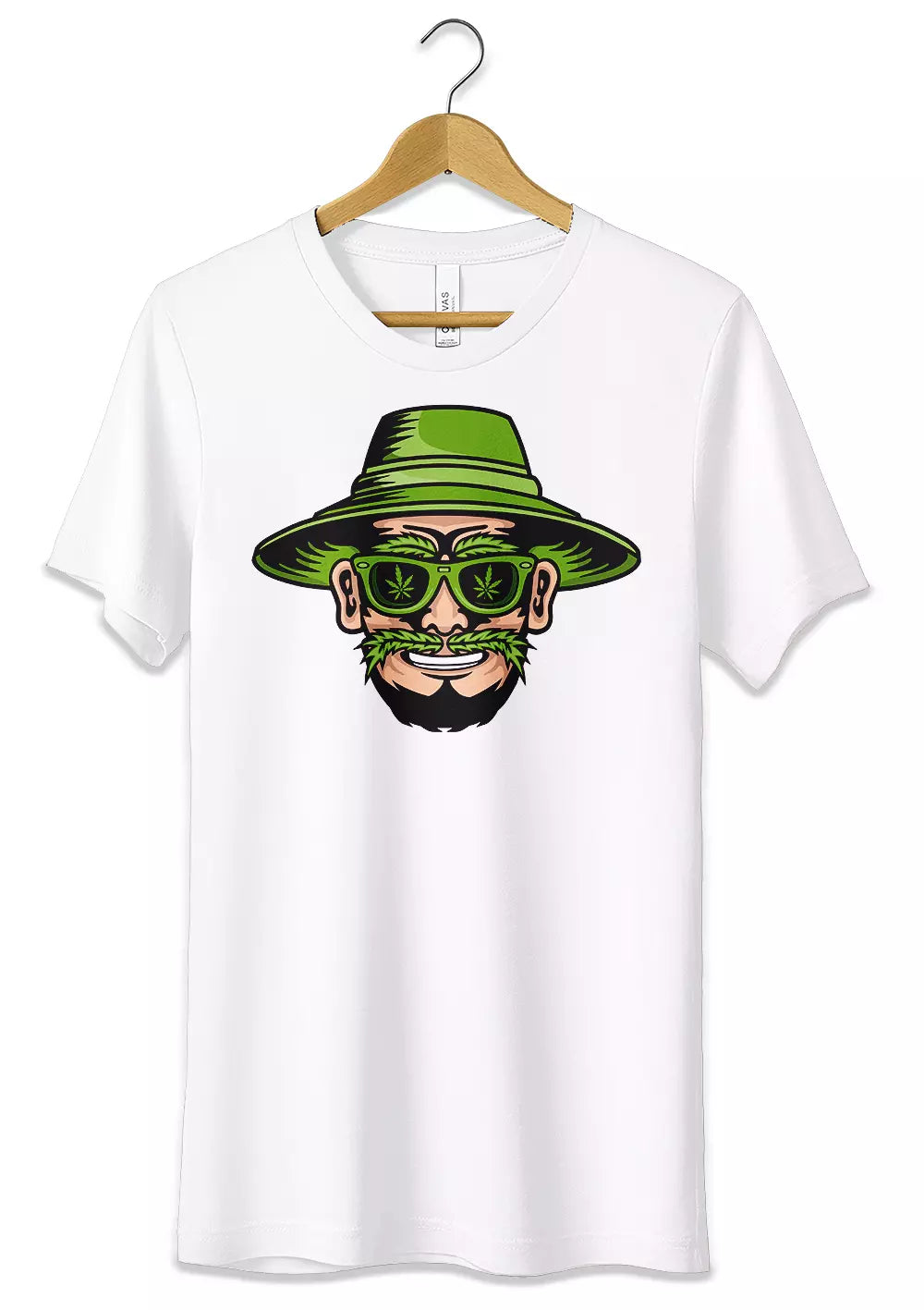 T-Shirt Ganja Man Erba Marijuana Unisex, CmrDesignStore, T-Shirt, t-shirt-ganja-man-erba-marijuana-unisex, CmrDesignStore
