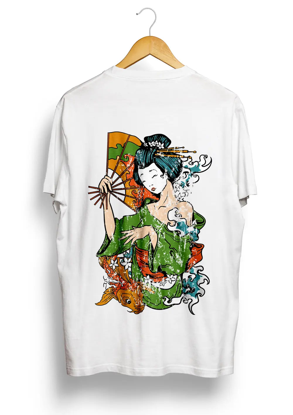T-Shirt Maglietta Geisha Giapponese Urban Style, CmrDesignStore, T-Shirt, t-shirt-maglietta-geisha-giapponese-urban-style, CmrDesignStore