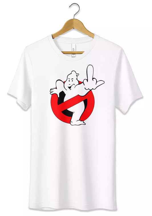 T-Shirt Dito Medio Maglietta Ghostbusters Uomo Donna Bambino, CmrDesignStore, T-Shirt, t-shirt-dito-medio-maglietta-ghostbusters-uomo-donna-bambino, CmrDesignStore