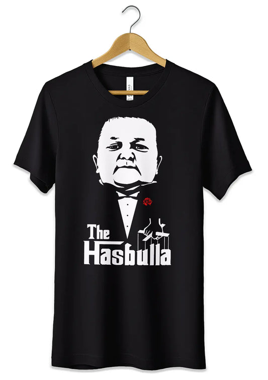 T-Shirt Maglietta Hasbulla Parodia Il Padrino Divertente T-Shirt CmrDesignStore   