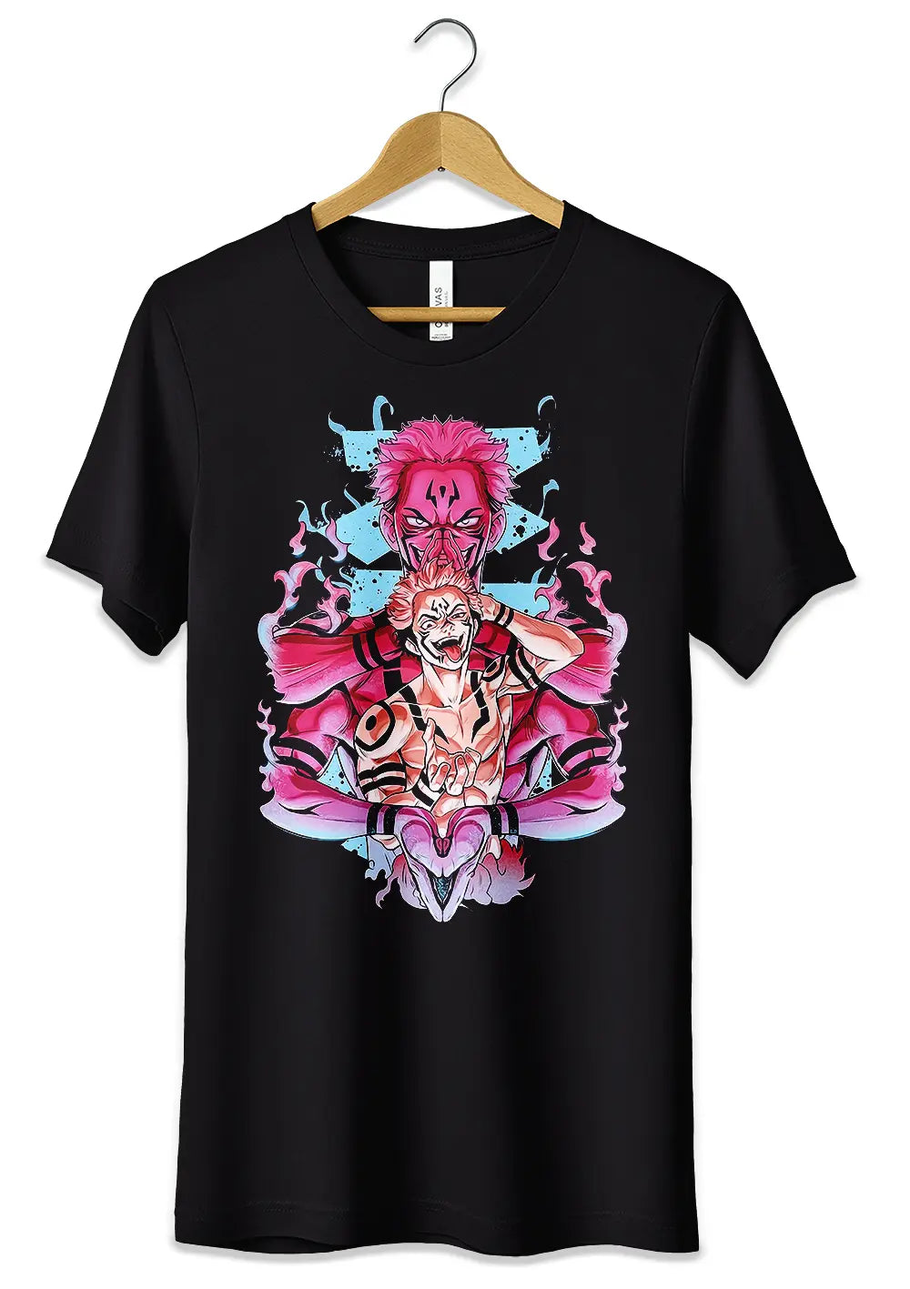 T-Shirt Maglietta Sukuna Jujutsu Kaisen Anime, T-Shirt, CmrDesignStore, T-Shirt Maglietta Sukuna Jujutsu Kaisen Anime