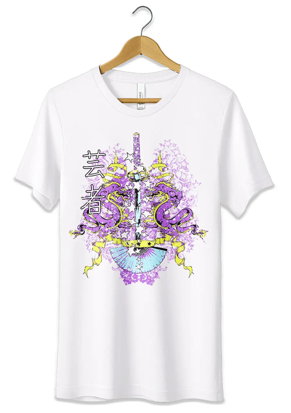 T-Shirt Maglietta Katana Dragoni Japan Urban Style, CmrDesignStore, T-Shirt, t-shirt-maglietta-katana-dragoni-japan-urban-style, CmrDesignStore