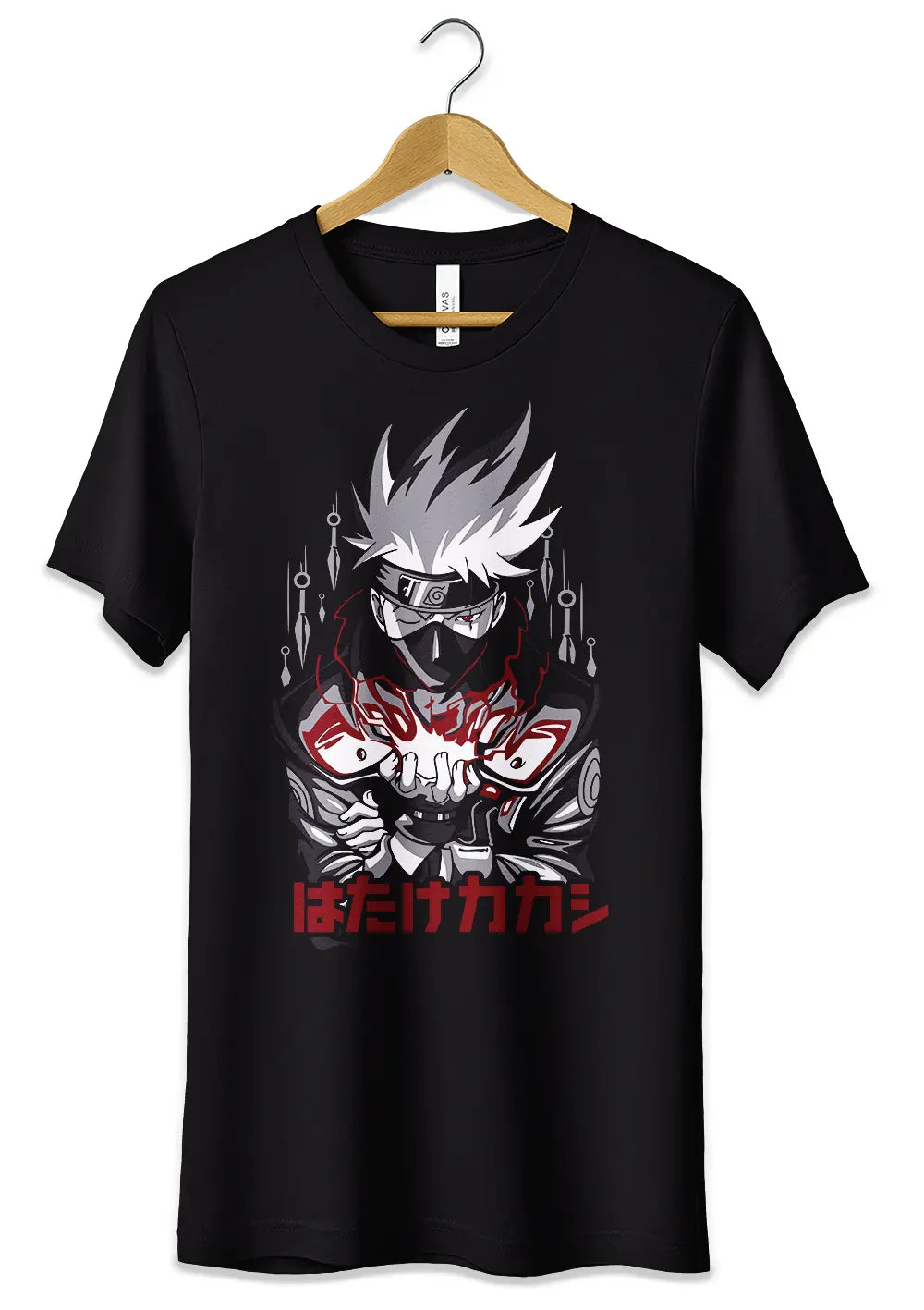 T-Shirt Maglietta Maestro Ninja Kakashi Hatake Naruto Anime, CmrDesignStore, T-Shirt, t-shirt-maglietta-maestro-ninja-kakashi-hatake-naruto-anime, CmrDesignStore