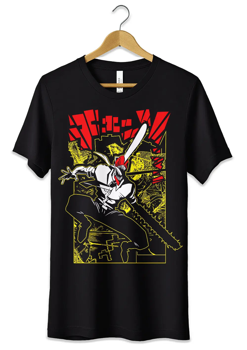 T-Shirt Maglietta Anime Manga Chainsaw Man, CmrDesignStore, T-Shirt Maglietta Anime Manga Chainsaw Man, T-Shirt