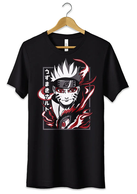 T-Shirt Maglietta Naruto Uzumaki Anime T-Shirt CmrDesignStore   