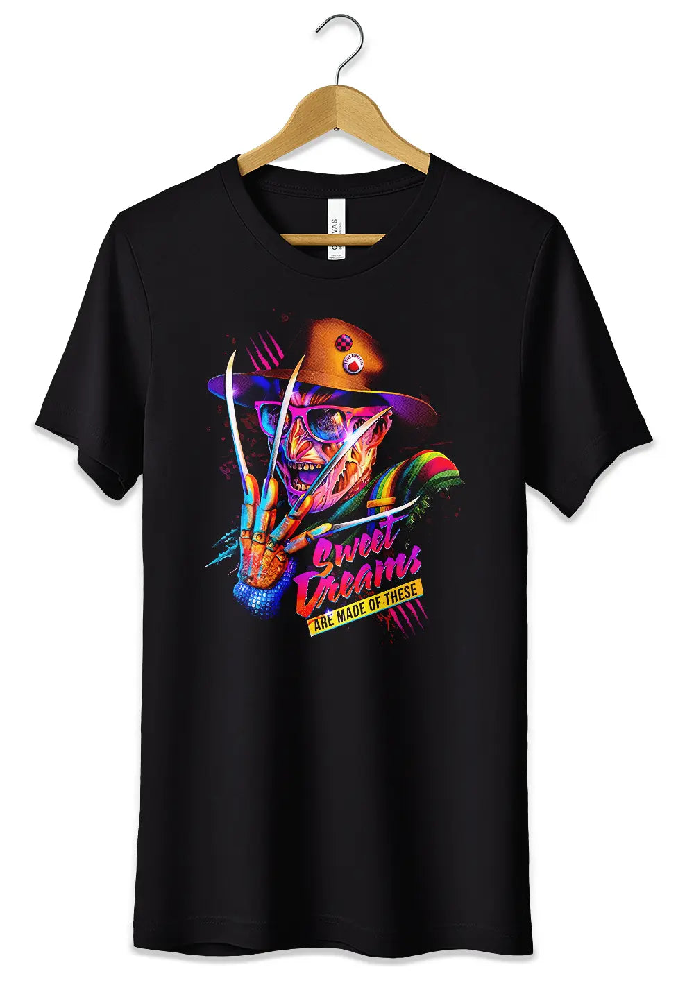 T Shirt Maglietta Freddy Kruger Nightmare Sweet Dreams