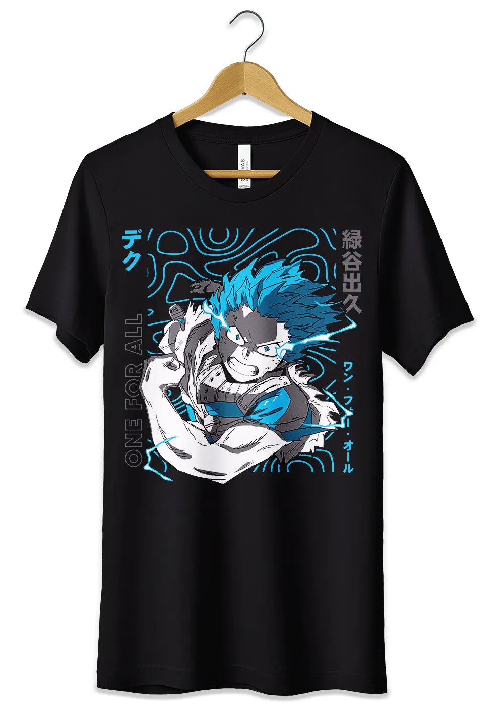 T-Shirt Maglietta One For All My Hero Academia T-Shirt CmrDesignStore   