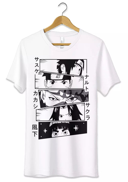T-Shirt Maglietta Personaggi Anime Naruto T-Shirt CmrDesignStore   