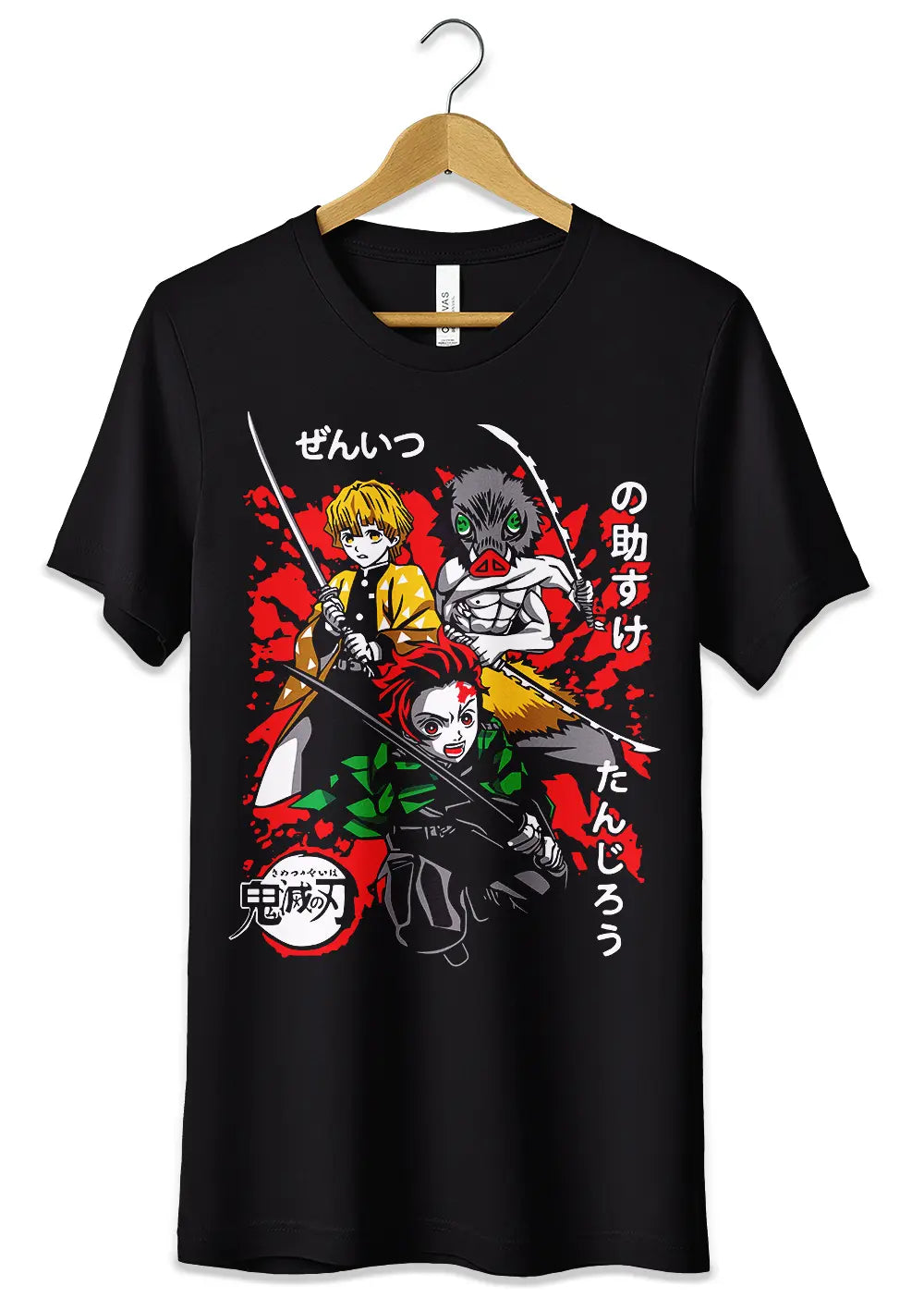 T-Shirt Maglietta Personaggi Demon Slayer Anime T-Shirt CmrDesignStore   