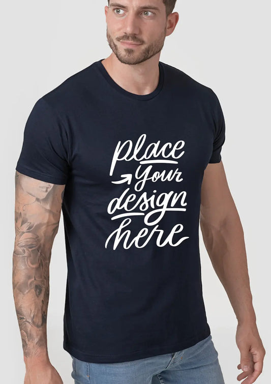 T-Shirt Maglietta Slim Fit Stampa Personalizzata T-Shirt CmrDesignStore   