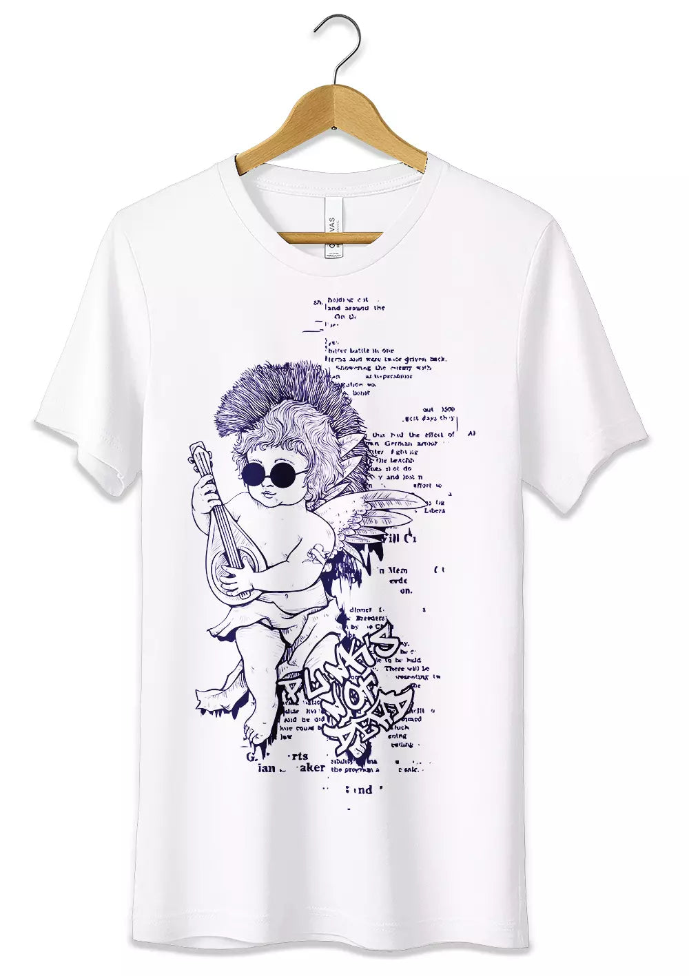 T-Shirt Maglietta Punk Angel Urban Style Unisex, CmrDesignStore, T-Shirt, t-shirt-maglietta-punk-angel-urban-style-unisex, CmrDesignStore