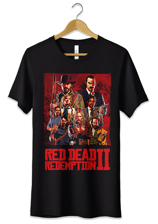 T-Shirt Maglietta Red Dead Redemption 2 T-Shirt CmrDesignStore   