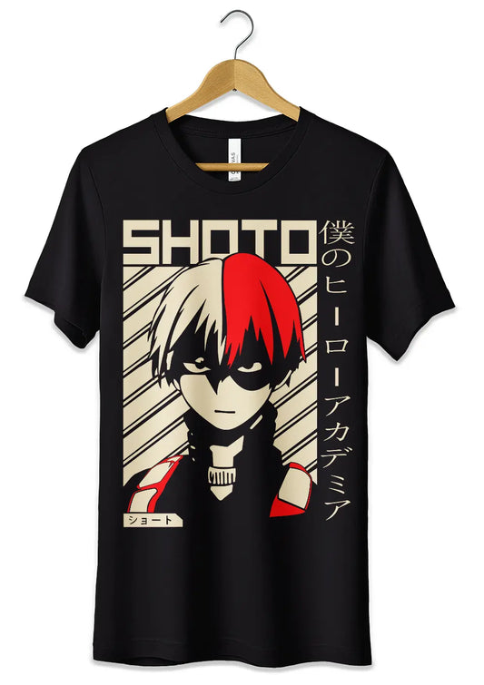 T-Shirt Maglietta Shoto My Hero Academia Anime Fans T-Shirt CmrDesignStore   