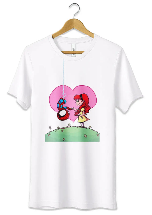 T-Shirt Maglietta Amore Spiderman Mary Jane T-Shirt CmrDesignStore   