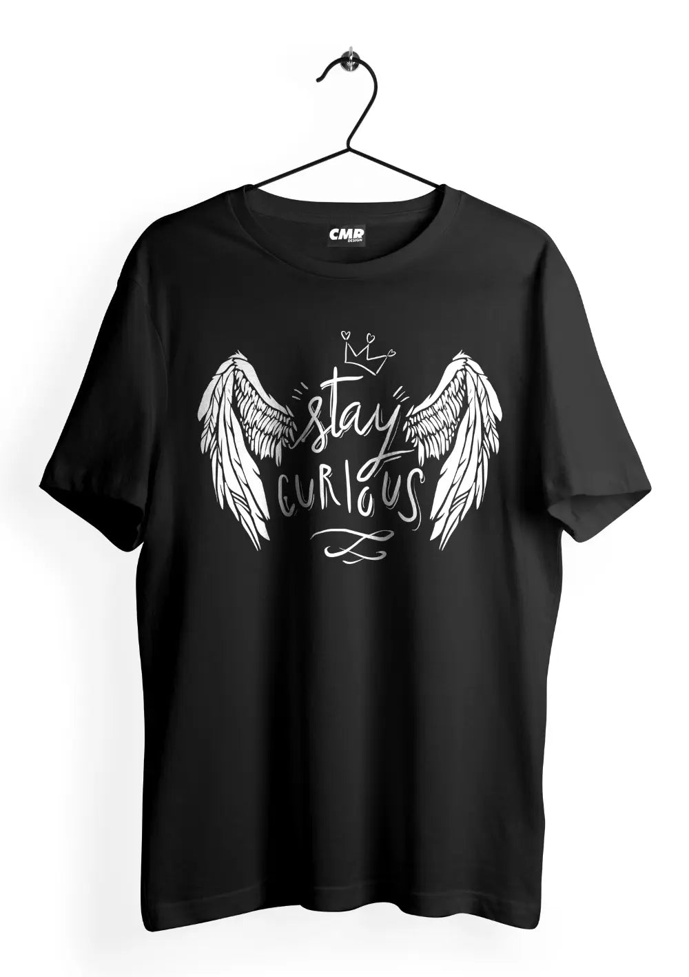 T-Shirt Maglietta a maniche corte Ali Angelo Urban Streetwear Style T-Shirt CmrDesignStore Fronte XS 