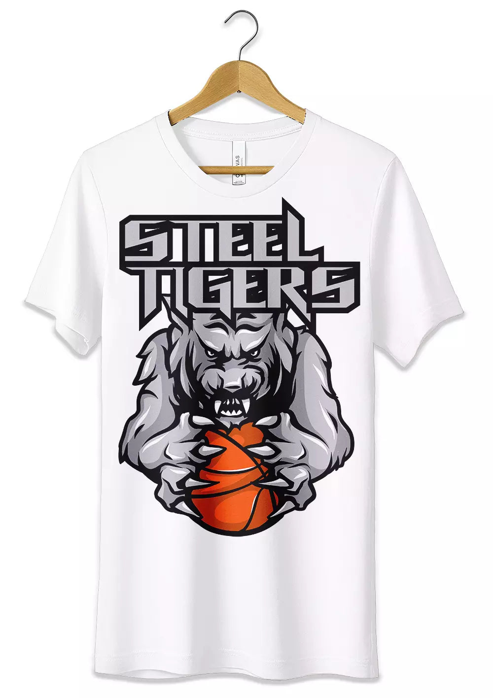 T-Shirt Maglietta Steel Tigers Urban Style Unisex, CmrDesignStore, T-Shirt, t-shirt-maglietta-steel-tigers-urban-style-unisex, CmrDesignStore