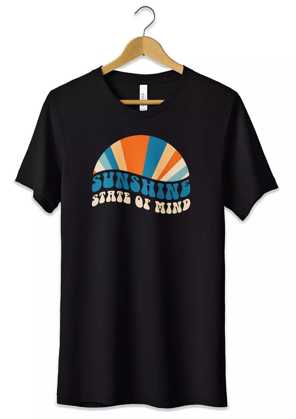 T-Shirt Maglietta Sunshine State of Mind Retro Vintage Style T-Shirt CmrDesignStore   